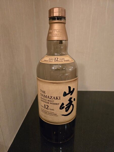サントリー 山崎12年 空瓶 ウイスキー