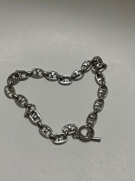 シェーヌダンクル アンカーチェーン ネックレス シルバー アクセサリー ノーブランド シルバー系 チェーン SILVER