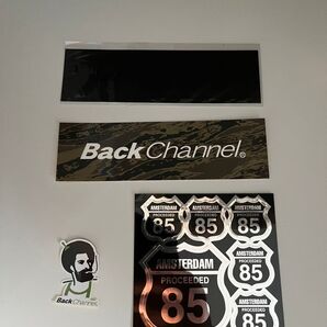 backchannel ステッカー4枚セット①