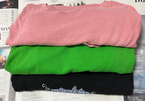 go slow caravan他 袖長めTシャツ 3枚まとめ売り