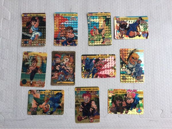 ストリートファイター2 カードダス 11枚まとめ売り