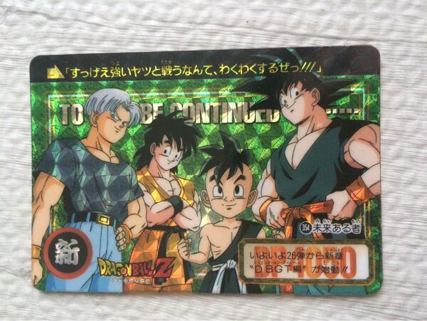 ドラゴンボールZ カードダス 未来ある者 奇跡の玉 354
