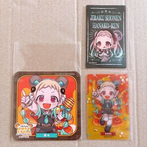地縛少年花子くん motto cafe コラボカフェ マリオンクレープ コースター クリアカード 八尋寧々