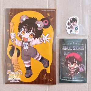 地縛少年花子くん motto cafe コラボカフェ マリオンクレープ ポストカード アクリルカード ピック つかさ
