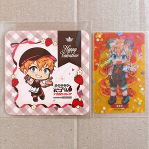 地縛少年花子くん motto cafe コラボカフェ マリオンクレープ コースター クリアカード 源洸