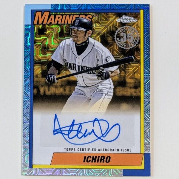 世界50枚限定 TOPPS 2025 Tokyo Series1 イチロー 直筆サイン カード シリアル シアトル マリナーズ