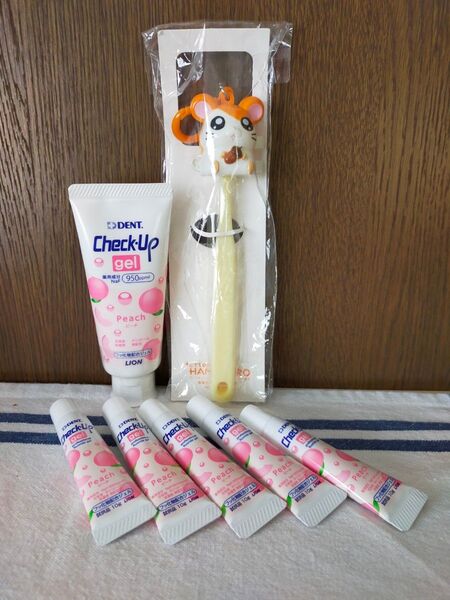 チェックアップジェルピーチ キッズフッ素ジェル