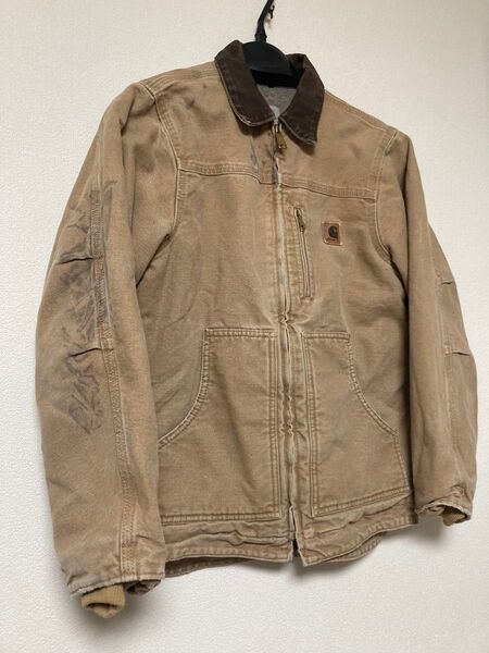 Carhartt ダックジャケット ブラウン 古着