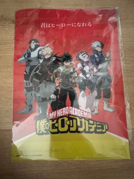 僕のヒーローアカデミア クリアファイル A4クリアファイル ヒロアカ