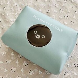 Suicaのペンギン 窓付きポーチ<フェイス> グリーン 小物入れ
