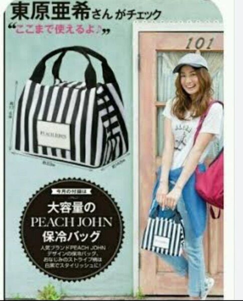 ピーチ・ジョン 保冷バッグ ランチバッグ ピーチジョン PJ 雑誌付録