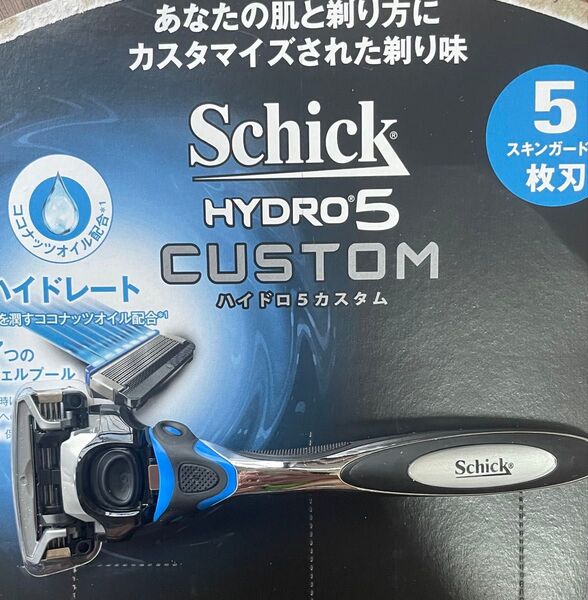 シックハイドロ5 CUSTOM 刃付き本体1本即発送