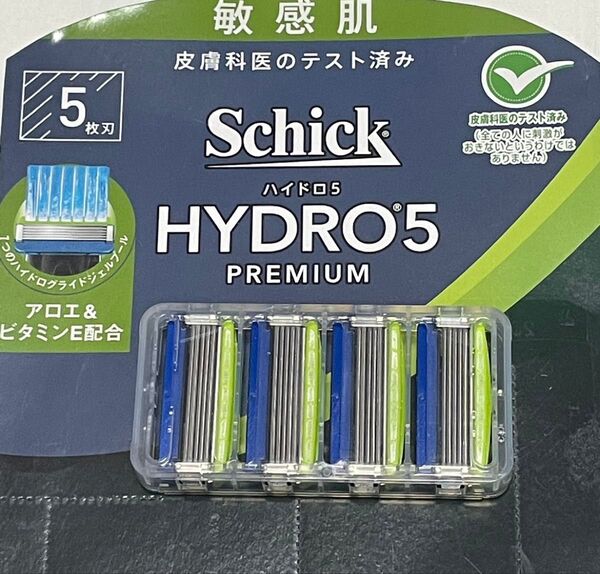 シック ハイドロ5 プレミアム 敏感肌用 替刃4個セット