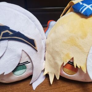 ホロライブ 白銀ノエル 不知火フレア 寝そべりぬいぐるみ2種セット