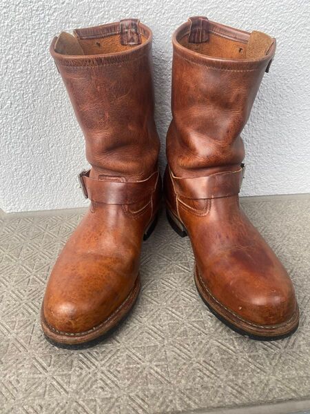 RED WING ブラウンレザー エンジニアブーツ