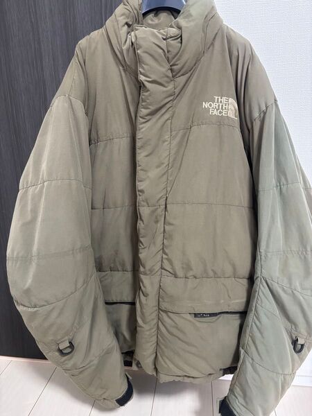 THE NORTH FACE ノースフェイス ダウンジャケット カーキ XL相当