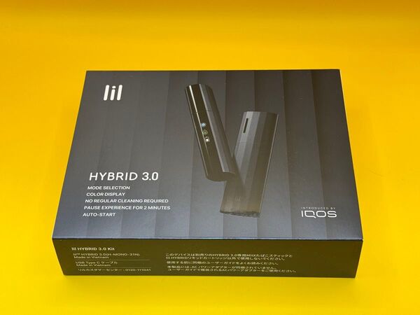 リルハイブリッド lilHYBRID 3.0 黒 ブラック IQOS lil