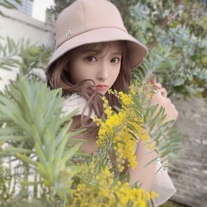 YUA MIKAMI X CA4LA HAT BEIGE