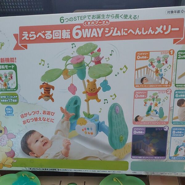 えらべる回転 6WAYジムにへんしんメリー