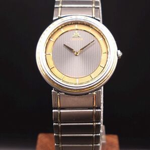 美品!SEIKO CREDOR 2F70-0090 18Kベセル 電池・P交換済 クレドール セイコー 18KT
