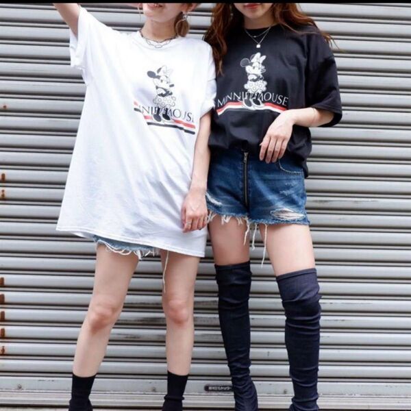スパイラルガール ミニー コラボ ルミネ Tシャツ ディズニー コラボ