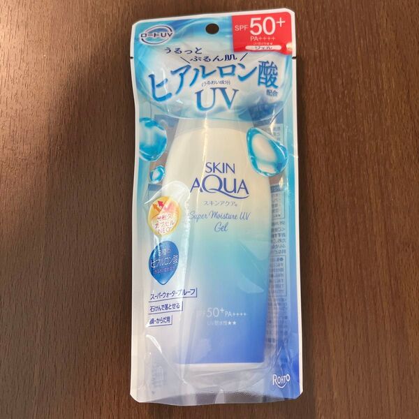 スキンアクア スーパーモイスチャーUVジェル SPF50+ PA++++ 110g ヒアルロン酸 日焼け止め