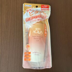 スキンアクアスキンアクア スーパーモイスチャーバリアUVジェル SPF50+PA++++ 100g 日焼け止め 汗 ヒアルロン酸