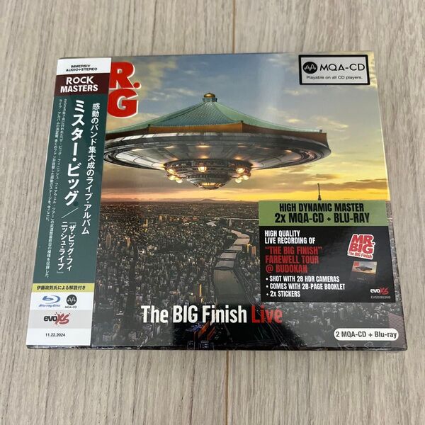 ミスタービッグ MR. BIG ザビッグフィニッシュライブ Blu-ray+2MQA-CD The BIG Finish Live