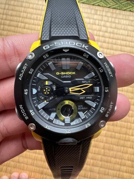 G-SHOCK 腕時計 イエロー ブラック CASIO