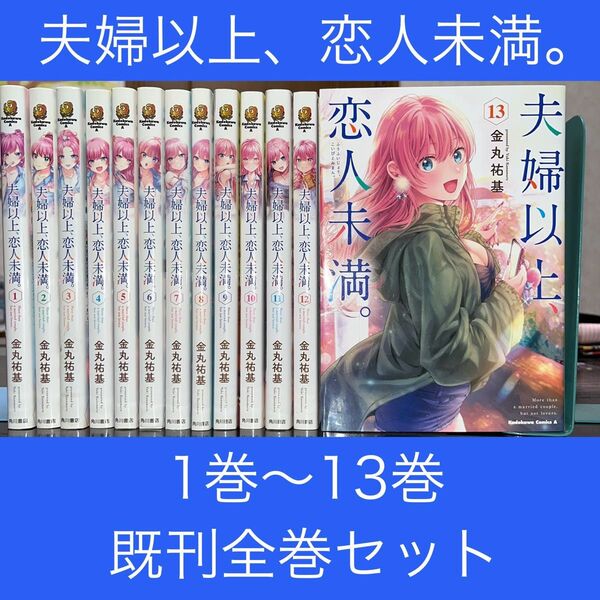 夫婦以上、恋人未満。 1巻〜13巻 既刊全巻セット (角川コミックス・エース) 金丸祐基/著