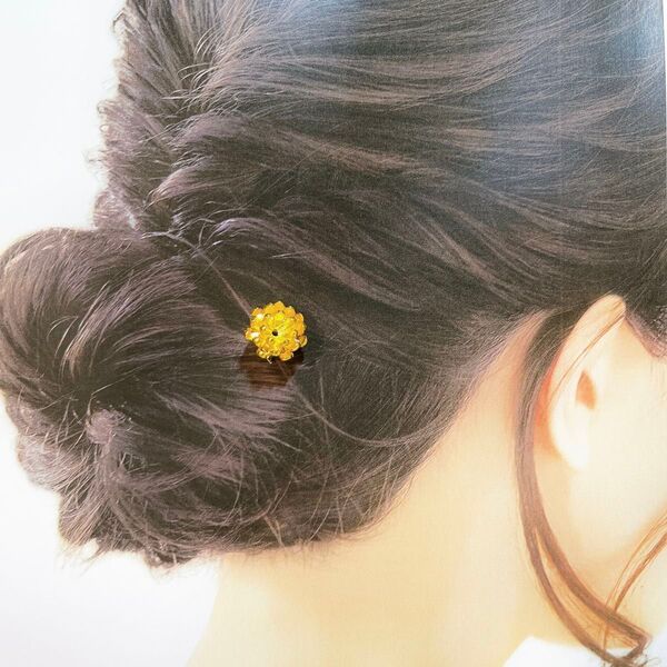 和風ヘアピン シンプルかんざし 和装 浴衣髪飾り 着物髪型 中華風ヘアピン 2本