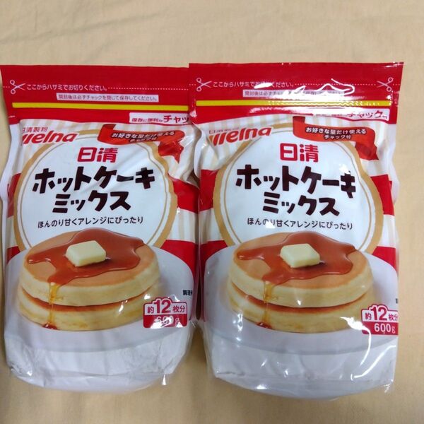 ホットケーキミックス 600g × 2袋