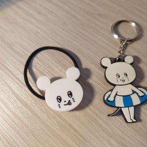 キュウソネコカミ ヘアゴム&キーホルダー 2個セット