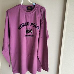 WORLD POLO CHAMPIONSHIPS 長袖Tシャツ Lサイズ ワールドポロ 未使用
