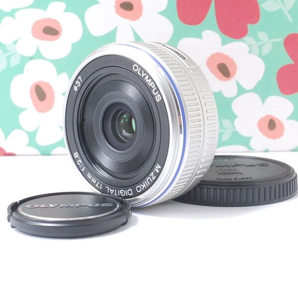 ★極上品★大人気単焦点パンケーキレンズ★オリンパス 17mm F2.8★