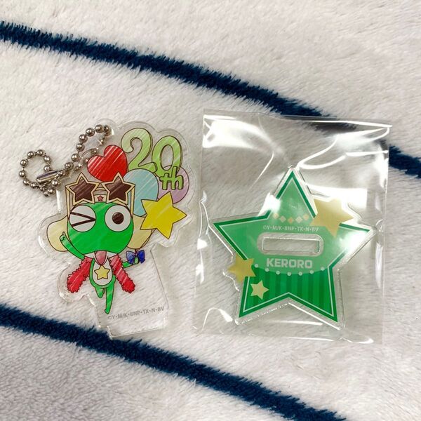 ケロロ軍曹 The Anime 20th Anniversary Collaboration Cafe アクキー ケロロ