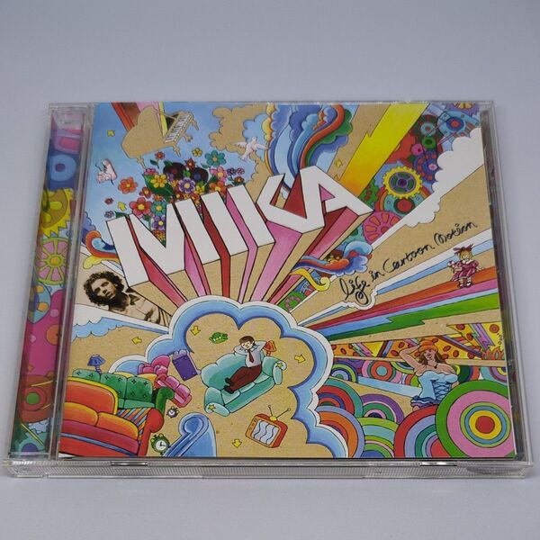 中古CD【MIKA(ミーカ)/Life in Cartoon Motion】期間限定価格盤1stアルバム日本盤初回ステッカー封入