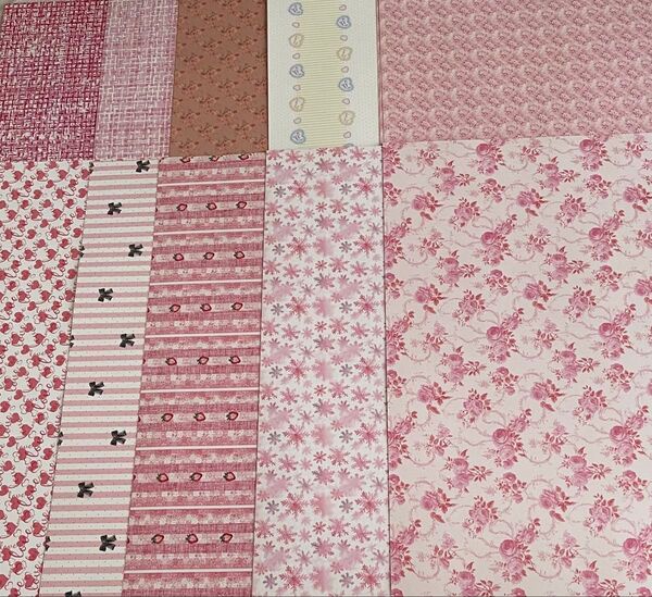 ②Richeru様より購入 A4両面印刷デザインペーパー30枚