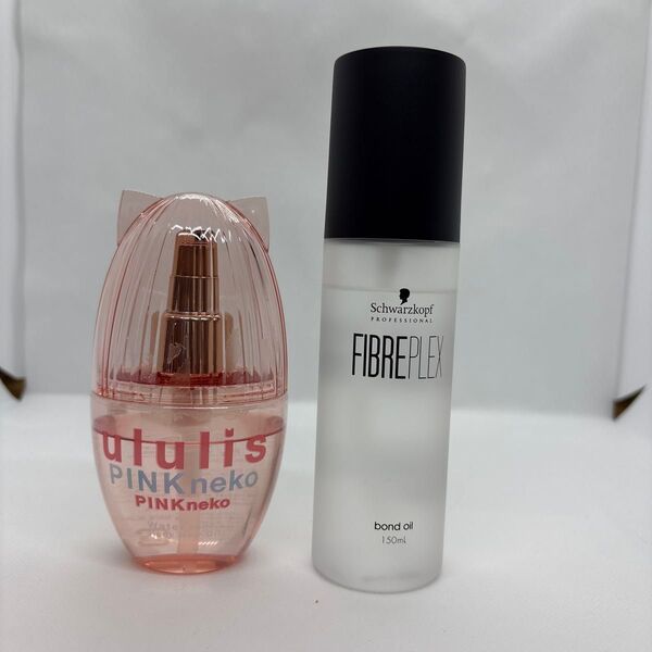 ファイバープレックス ボンドオイル ウルリス ピンクネコ ヘアオイルセット