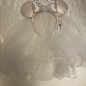 ディズニー カチューシャ 花嫁 ベール