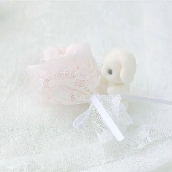 プチローズ ウェディング ブーケ フラワーボックス バック 花 薔薇 シルバニア 赤ちゃん 結婚式 プレゼント ギフト