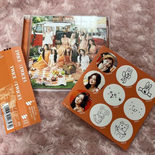 twice #TWICE5 通常盤 シリアル&トレカ無し