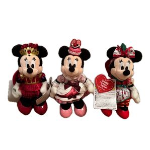 トータリーミニーマウス トロスプ テーブル ミニオ ぬいぐるみバッジ ぬいば 3体セット タグ付