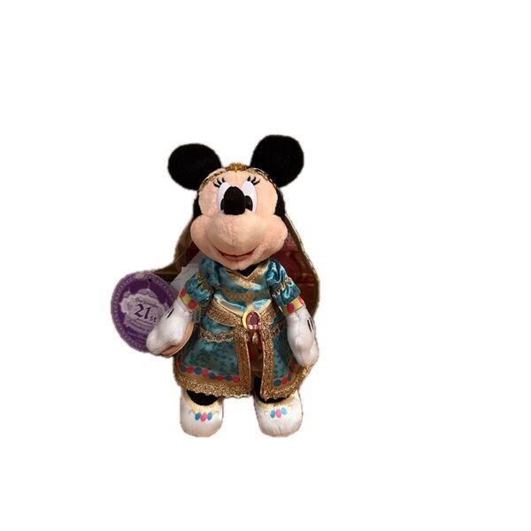 ディズニーシー 21周年 ミニーマウス ぬいば タグ付き