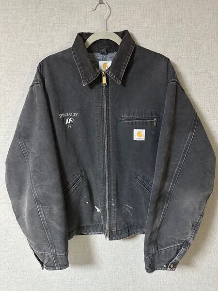 Carhartt デトロイトジャケット 90s ブラック USA製