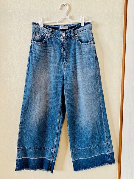 LOWRYS FARM ローリーズファーム ワイドデニム デニムパンツ