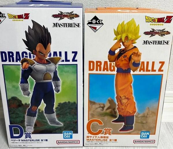 一番くじ ドラゴンボール VSオムニバス CROSS C賞 超サイヤ人孫悟空 D賞 ベジータ