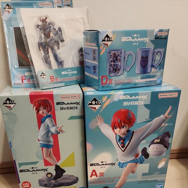 ガンダム ジークアクス 一番くじ A賞 マチュ&ハロフィギュア ラストワン賞 7点セット 機動戦士Gundam GQuuuuuuX