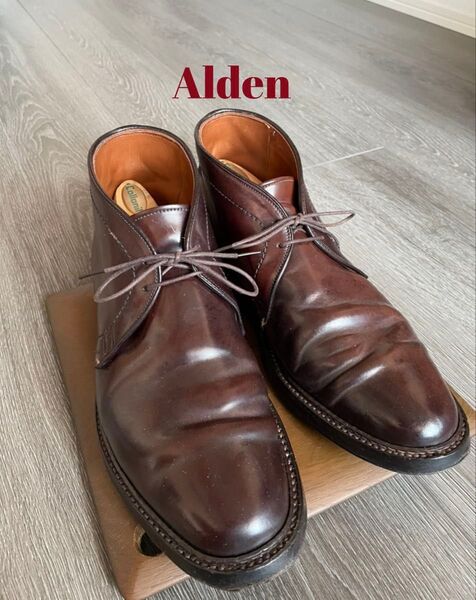 Alden オールデン チャッカブーツ コードバン1339 E バーガンディ