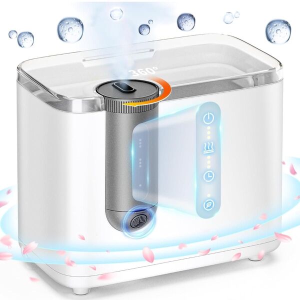 加湿器 卓上 大容量 4.5L 超音波加湿器 VAKARIA HU45-03B